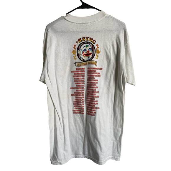 **NSYNC No Strings Attached Tour Shirt Size M - Picture 2 of 2